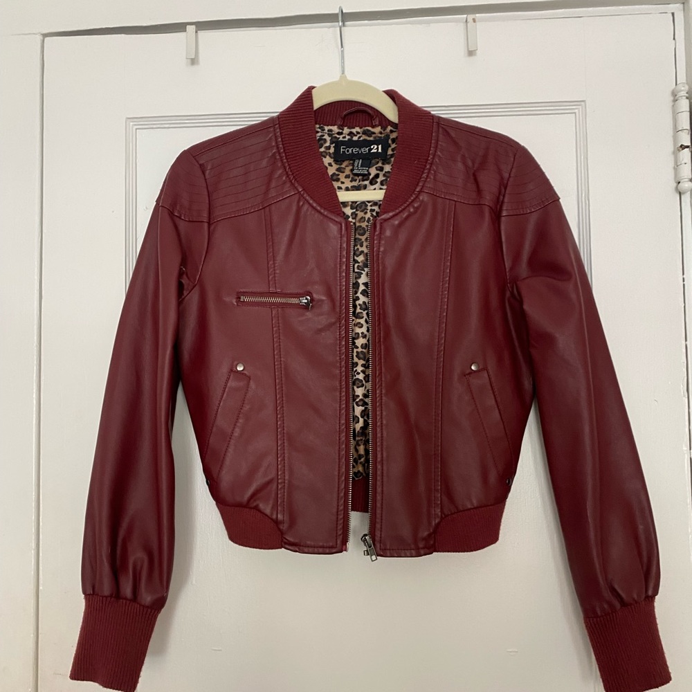 Leather jacket